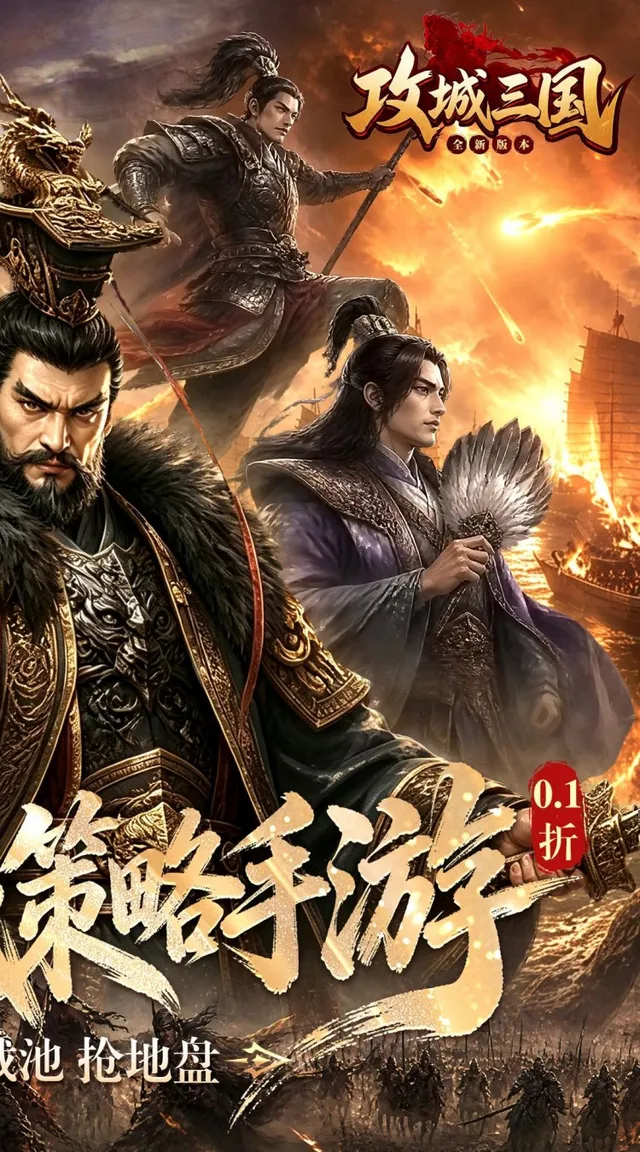 攻城三国(0.1城战谋略版) 宣传图 2