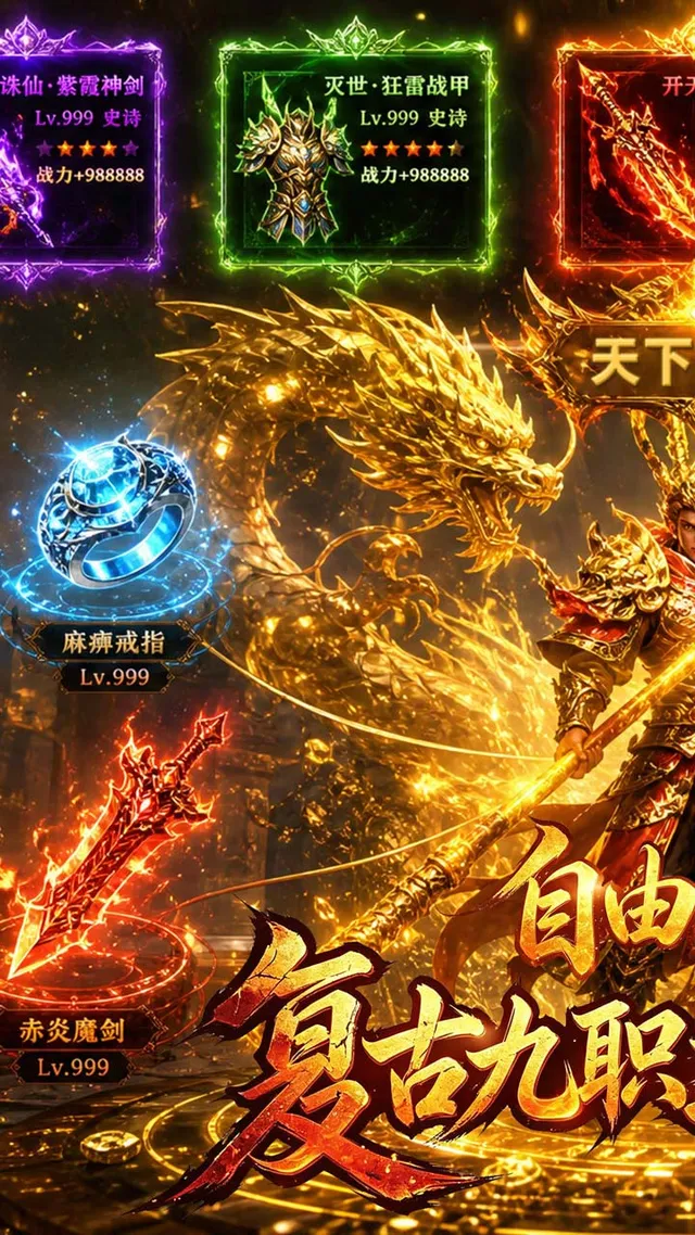 自由之光(天赋流复古九职业) 宣传图 1