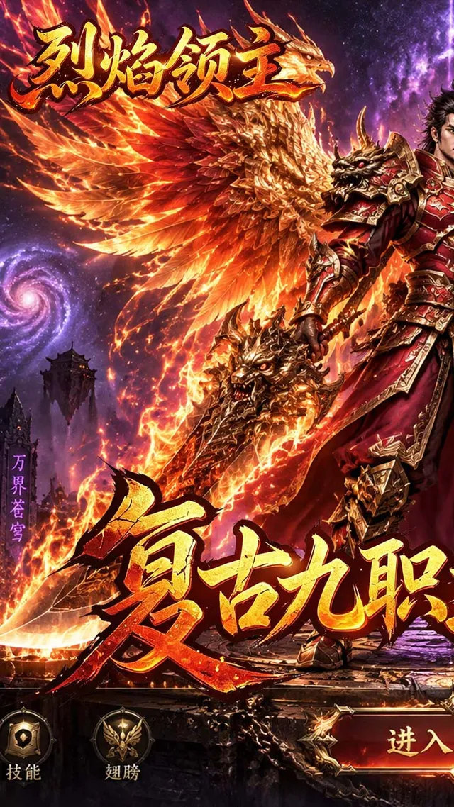 烈焰领主(弓手刺客武僧免费版) 宣传图 1